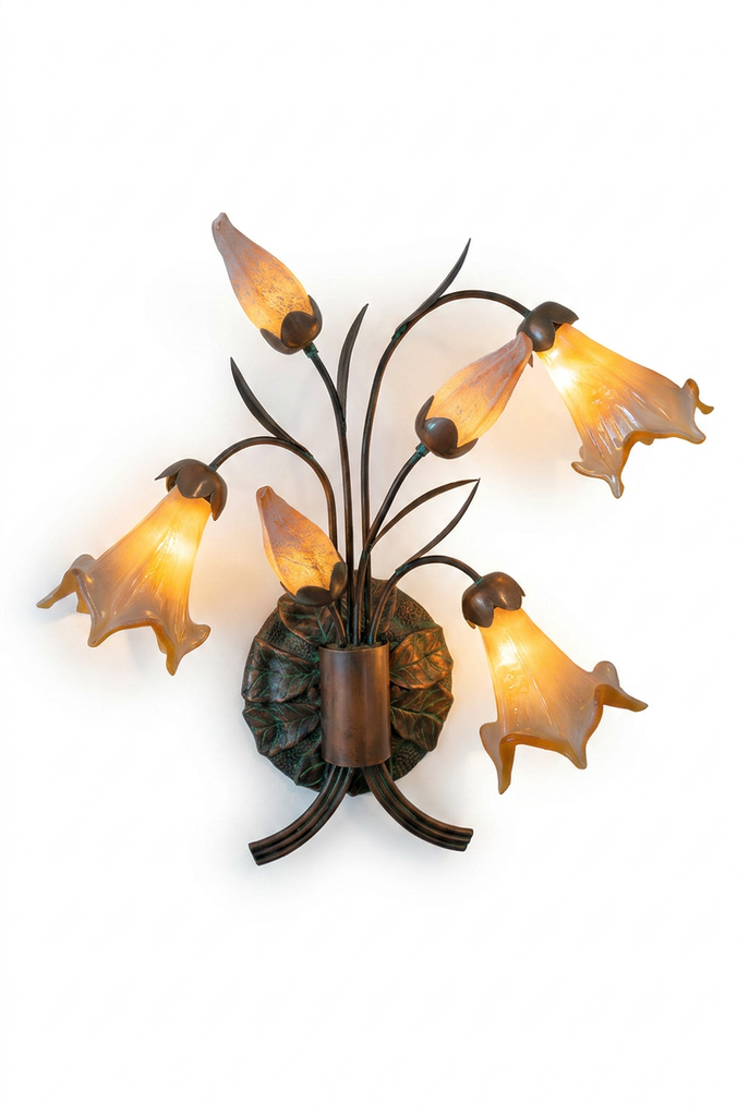 Star Lily Sconce