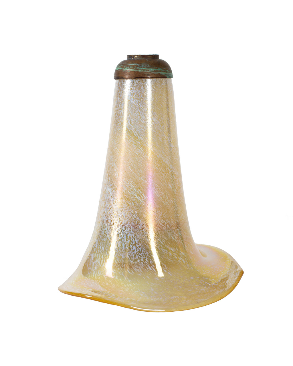 Calla Lily Golden Opal Glass